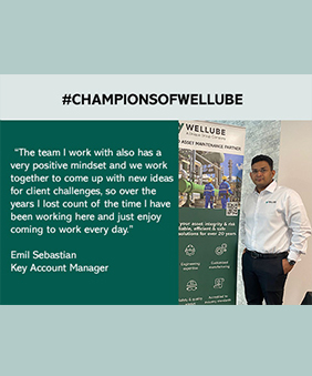 Getting to know Emil and his sales experience with Wellube